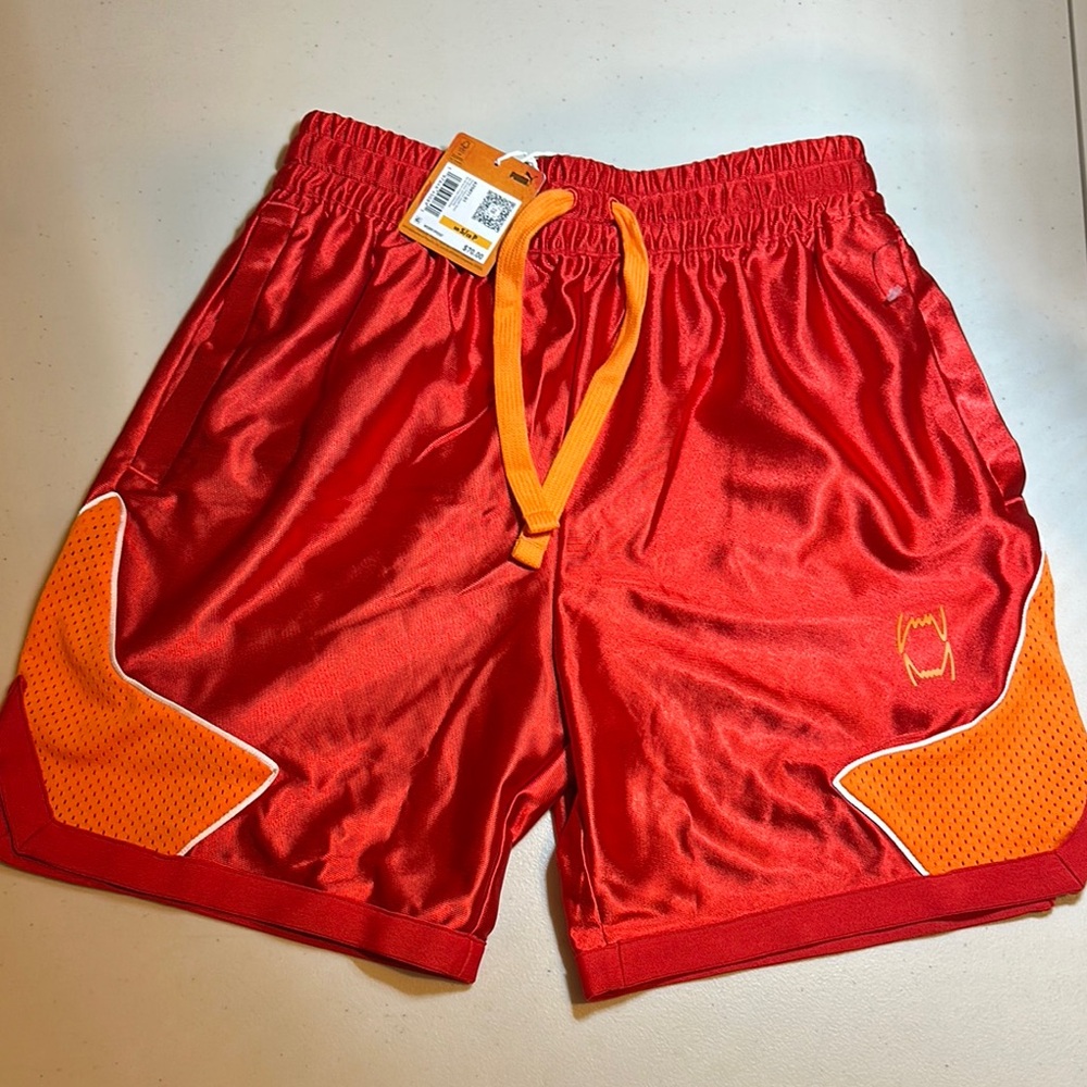 NWT Men's Red Puma Cheetos Athletic Shorts in size Small